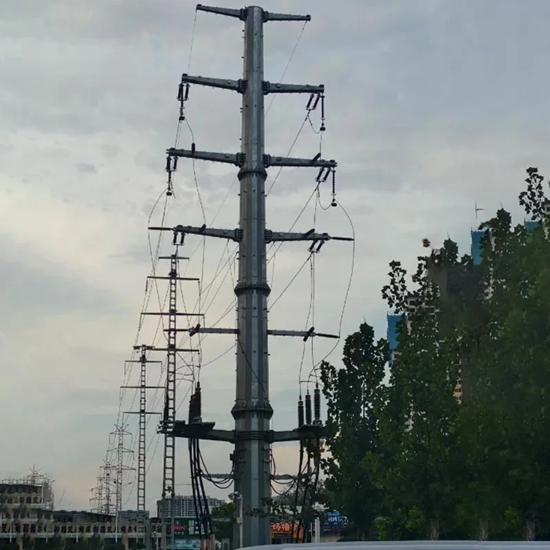 110kV Transmission Line Angle Steel Tower
