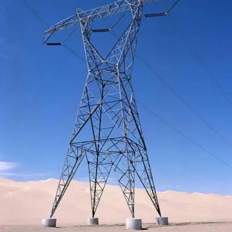 Angle Steel Power Transmission Transposition Tower